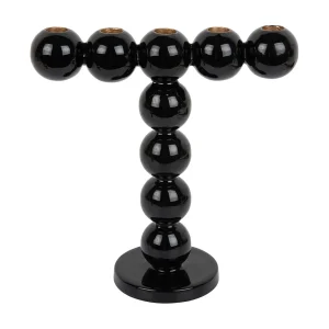 Kandelaar Bubbles High – Zwart