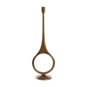 Kandelaar ANTIGA – Ø13x55cm – Brons Kandelaar ANTIGA – Ø13x55cm – Brons