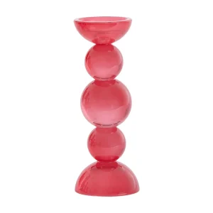 Kandelaar ITINGA – Ø10×26.5cm – Rood Kandelaar ITINGA – Ø10×26.5cm – Rood