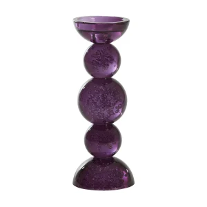 Kandelaar ITINGA – Ø10×26.5cm – Paars Kandelaar ITINGA – Ø10×26.5cm – Paars