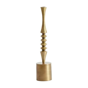 Kandelaar MISTRY – Ø10x45cm – Brons