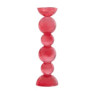 Kandelaar ITINGA – Ø9.5x34cm – Rood Kandelaar ITINGA – Ø9.5x34cm – Rood