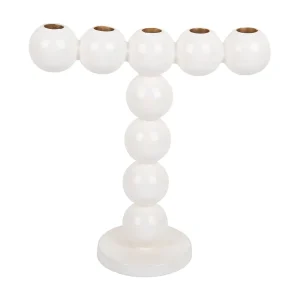 Kandelaar Bubbles High – Wit