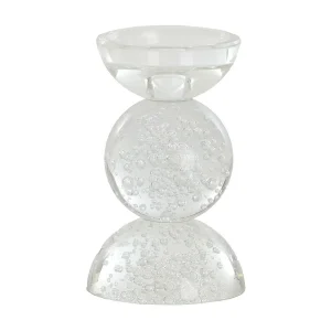 Kandelaar ITINGA – Ø9.5×15.5cm – Helder Kandelaar ITINGA – Ø9.5×15.5cm – Helder