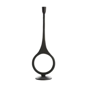 Kandelaar ANTIGA – Ø13x55cm – Zwart Kandelaar ANTIGA – Ø13x55cm – Zwart