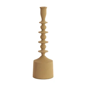 Kandelaar MERAKO – Ø10×34.5cm – Bruin Kandelaar MERAKO – Ø10×34.5cm – Bruin