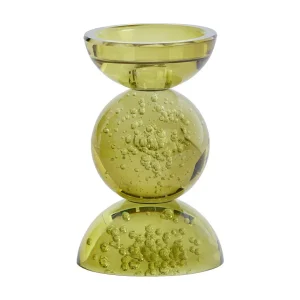 Kandelaar ITINGA – Ø9.5×15.5cm – Groen Kandelaar ITINGA – Ø9.5×15.5cm – Groen