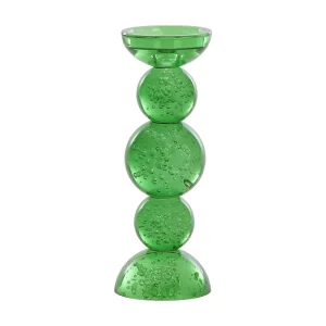 Kandelaar ITINGA – Ø10×26.5cm – Groen Kandelaar ITINGA – Ø10×26.5cm – Groen
