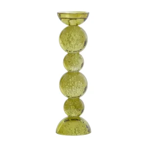 Kandelaar ITINGA – Ø9.5x34cm – Groen Kandelaar ITINGA – Ø9.5x34cm – Groen