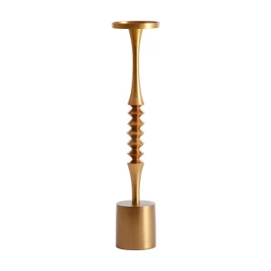 Kandelaar MISTRY – Ø11x51cm – Brons