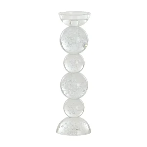 Kandelaar ITINGA – Ø9.5x34cm – Helder Kandelaar ITINGA – Ø9.5x34cm – Helder