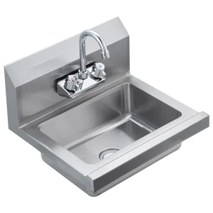 Inox-Wasserbak SucceBuy, 43 x 33cm, NSF-gecertificeerd, Wandmontage, voor Restaurant Inox-Wasserbak SucceBuy, 43 x 33cm, NSF-gecertificeerd, Wandmontage, voor Restaurant