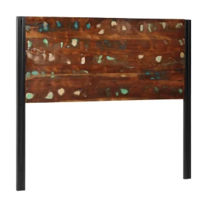 Hoofdeinde 120 cm massief gerecycled en ijzer Hoofdeinde 120 cm massief gerecycled en ijzer