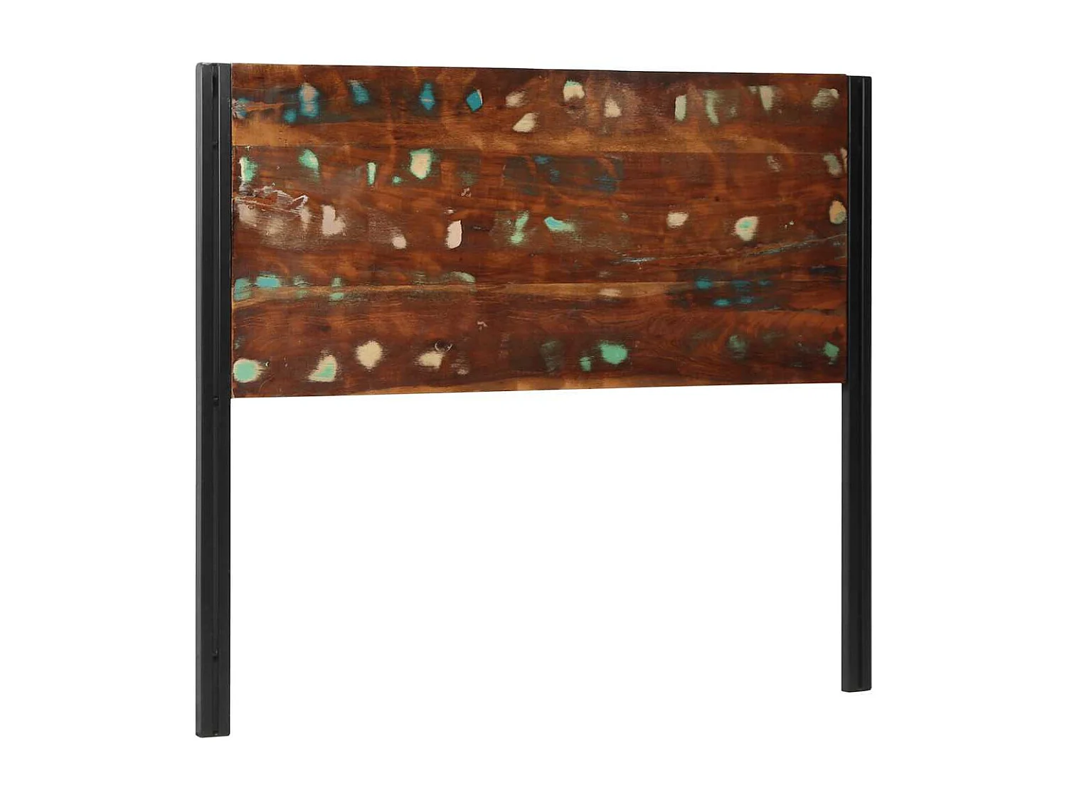 Hoofdeinde 120 cm massief gerecycled en ijzer