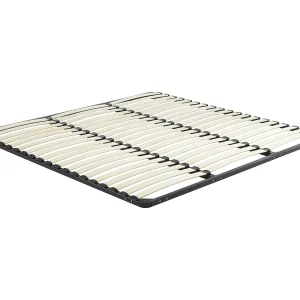 Lattenbodem 200 x 200 cm Zwart – Zonder poten – KALISTA van Ysmée Lattenbodem 200 x 200 cm Zwart – Zonder poten – KALISTA van Ysmée