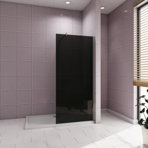 Inloopdouche 120x200cm met zwart folie,10mm NANO EasyClean veiligheidsglas,70-120cm Stabilisatiestang,glanzend chroom profiel Inloopdouche 120x200cm met zwart folie,10mm NANO EasyClean veiligheidsglas,70-120cm Stabilisatiestang,glanzend chroom profiel