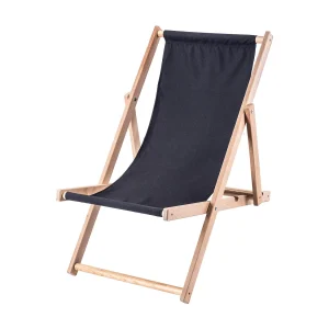 KADAX Ligstoel, strandstoel van hout, zonnebed tot 120 kg, ligstoel van beukenhout, houten klapstoelen, strandstoel, klapstoel voor strand, houten ligstoel (zwart) KADAX Ligstoel, strandstoel van hout, zonnebed tot 120 kg, ligstoel van beukenhout, houten klapstoelen, strandstoel, klapstoel voor strand, houten ligstoel (zwart)