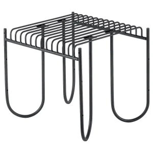 KADAX Moderne tuinbank, zitbank van gepoedercoat staal, bank in modulesysteem, weerbestendige metalen bank voor tuin, park, terras (50 cm / zonder rugleuning) KADAX Moderne tuinbank, zitbank van gepoedercoat staal, bank in modulesysteem, weerbestendige metalen bank voor tuin, park, terras (50 cm / zonder rugleuning)