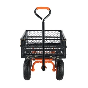 Kantelbare Emmerwagen SucceBuy Rolkar Tuinkiepwagen – Zware Metalen Tuinkar, Capaciteit 181.43 kg Kantelbare Emmerwagen SucceBuy Rolkar Tuinkiepwagen – Zware Metalen Tuinkar, Capaciteit 181.43 kg
