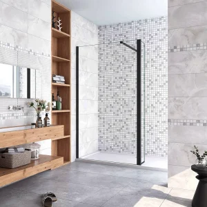 Inloopdouche-douchewand-walk in 8mm NANO EasyClean veiligheidsglas,70x200cm+40x200cm draaibaar hoekprofiel+73-120cm Stabilisatiestang,mat zwart aluminium profiel. Inloopdouche-douchewand-walk in 8mm NANO EasyClean veiligheidsglas,70x200cm+40x200cm draaibaar hoekprofiel+73-120cm Stabilisatiestang,mat zwart aluminium profiel.