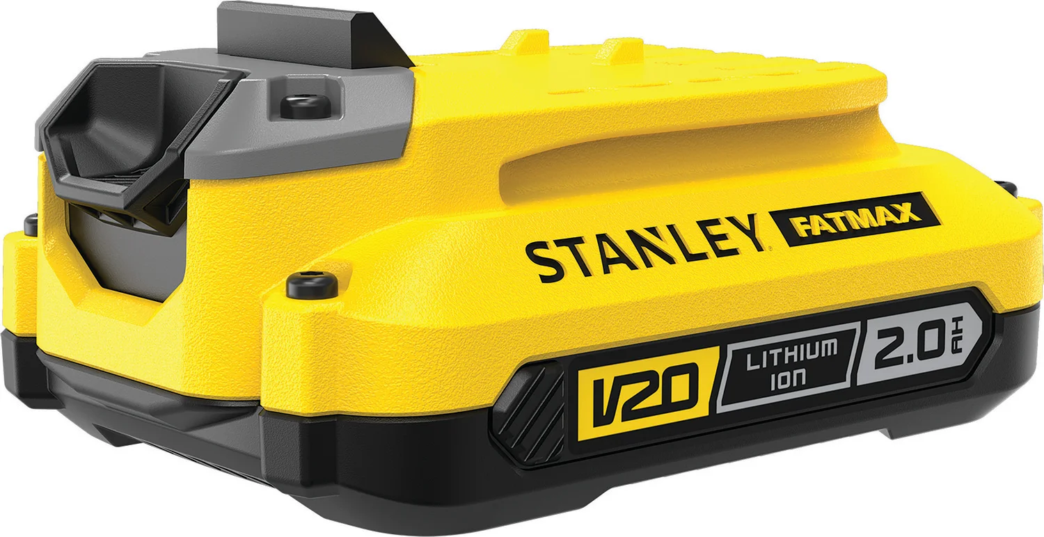 Stanley accu 2.0 AH Li-ion SFMCB202-XJ geel