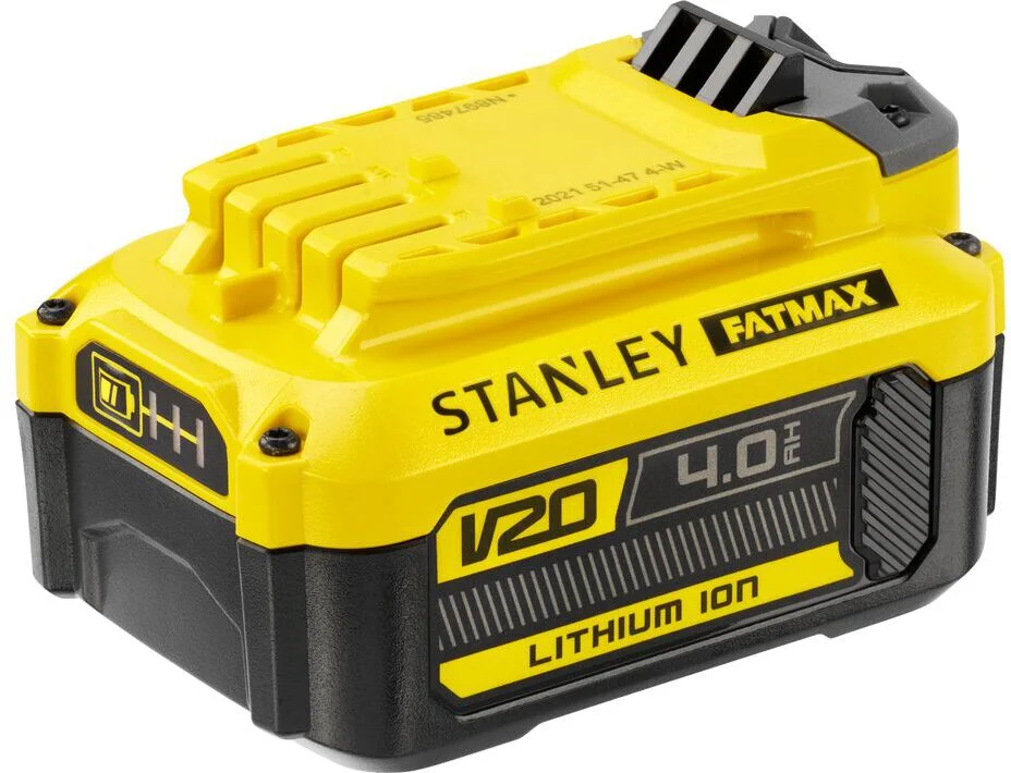 Stanley accu 4.0 AH Li-ion SFMCB204-XJ geel