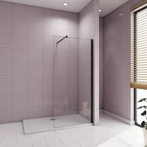 Inloopdouche-douchewand-walk in 8mm NANO EasyClean veiligheidsglas,50x200cm+70-120cm Stabilisatiestang,mat zwart aluminium profiel. Inloopdouche-douchewand-walk in 8mm NANO EasyClean veiligheidsglas,50x200cm+70-120cm Stabilisatiestang,mat zwart aluminium profiel.