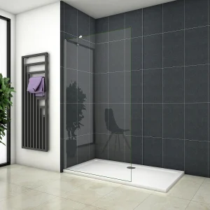 Inloopdouche-douchewand-walk in 8mm NANO EasyClean veiligheidsglas,80x200cm+50cm Stabilisatiestang,glanzend chroom profiel Inloopdouche-douchewand-walk in 8mm NANO EasyClean veiligheidsglas,80x200cm+50cm Stabilisatiestang,glanzend chroom profiel