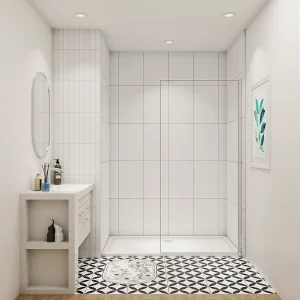 Inloopdouche-douchewand-walk in 60×200 cm, 8mm NANO EasyClean veiligheidsglas,glanzend chroom profiel Inloopdouche-douchewand-walk in 60×200 cm, 8mm NANO EasyClean veiligheidsglas,glanzend chroom profiel