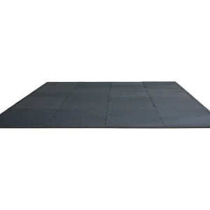 In Elkaar Grijpende Vloermat, SucceBuy 1.4 cm Dikke Sportmat, 12 Tegels, Zwart en Blauw, 4.46 m² In Elkaar Grijpende Vloermat, SucceBuy 1.4 cm Dikke Sportmat, 12 Tegels, Zwart en Blauw, 4.46 m²