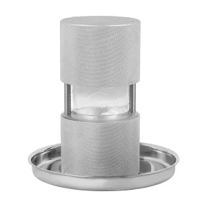 Ijsmaken Machine SucceBuy 61 mm, Rond Aluminium Ijspers voor Whisky, Zilver