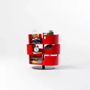 Infinity Rood met 3 legplanken – Design schoenenkast Infinity Rood met 3 legplanken – Design schoenenkast