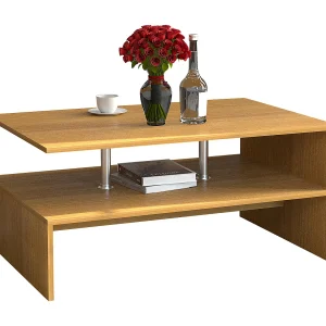 Houten Sofatic salontafel Maliso L Houten Sofatic salontafel Maliso L