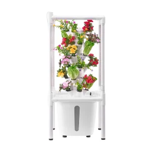 Hydrocultuursysteem SucceBuy met Groeilamp, 30 Plaatsen en 6 Niveaus, Verticale Tuin voor Thuis met Waterpomp, Kiemset voor Kruiden, Fruit en Groenten Hydrocultuursysteem SucceBuy met Groeilamp, 30 Plaatsen en 6 Niveaus, Verticale Tuin voor Thuis met Waterpomp, Kiemset voor Kruiden, Fruit en Groenten