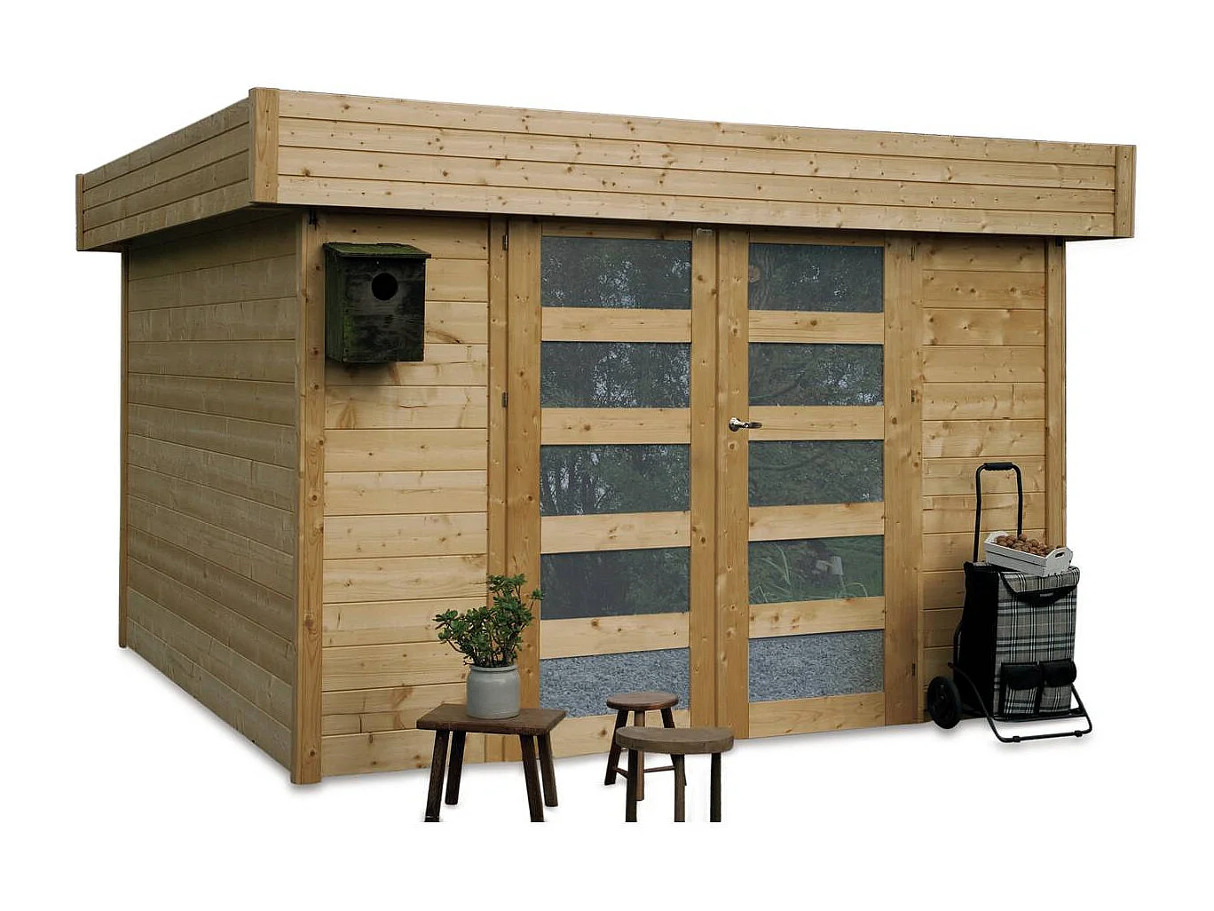 Tuinhuis Solid ODENSE 8.98m² - 299.6x299.6cm