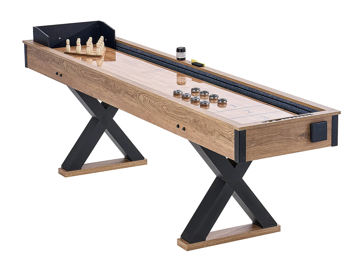 Jeu de Palets- en Kegeltafel SucceBuy, 274,3 cm
