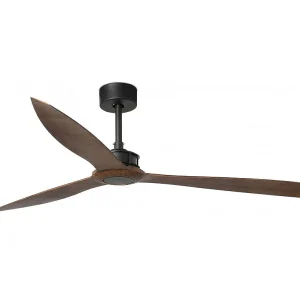 JUST FAN XL Ventilatore nero opaco/legno 178cm JUST FAN XL Ventilatore nero opaco/legno 178cm