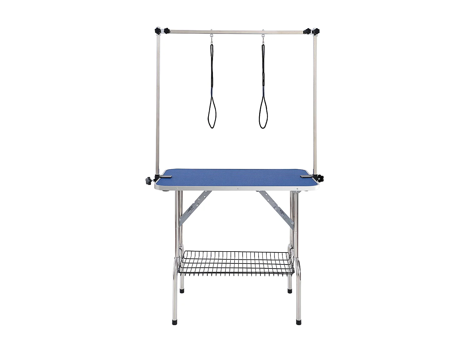 Huisdierentrimtafel SucceBuy, 914.4x609.6mm , 149,7 kg Draagvermogen, in Hoogte Verstelbaar met Klem, Opvouwbaar