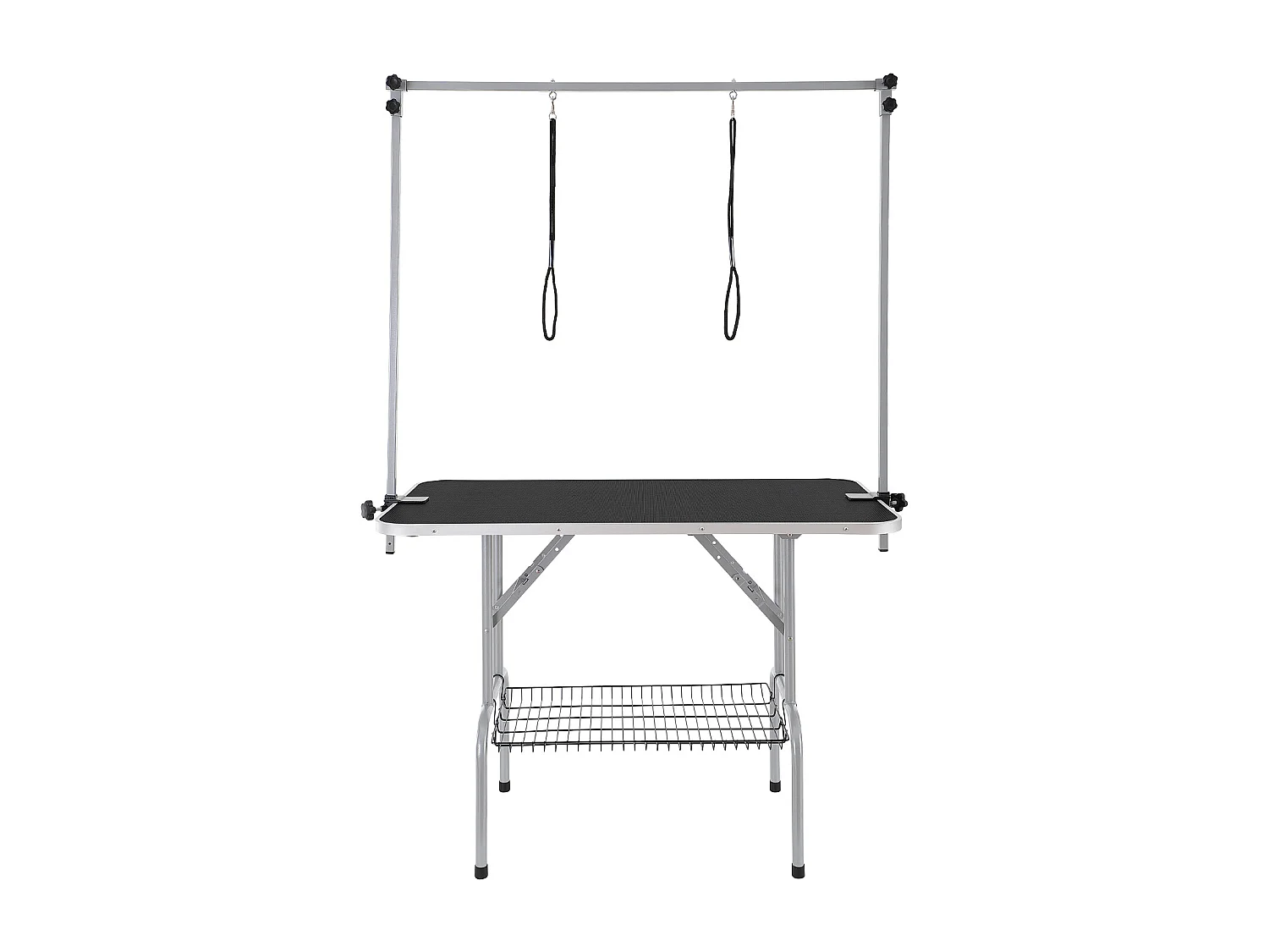 Huisdierentrimtafel SucceBuy, 1137.9x609.6mm , 149,7 kg Draagvermogen, in Hoogte Verstelbaar met Klem, Opvouwbaar
