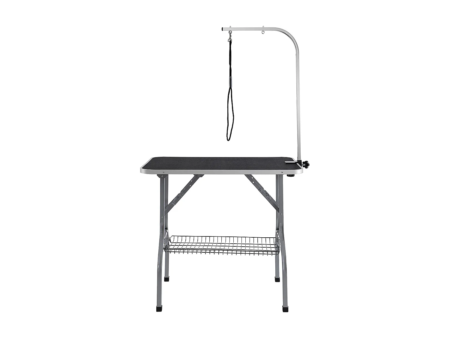 Huisdierentrimtafel SucceBuy, 915 x 610 mm, 149,7 kg Draagvermogen, in Hoogte Verstelbaar met Klem, Opvouwbaar