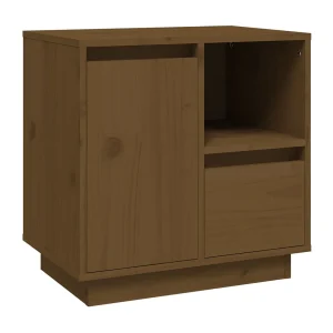 Hollidaysburg Nachtkastje 50x34x50 cm massief grenenhout honingbruin Hollidaysburg Nachtkastje 50x34x50 cm massief grenenhout honingbruin