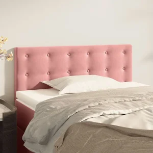 Hoofdbord | Hoofdeinde 100x5x78/88 cm fluweel roze Hoofdbord | Hoofdeinde 100x5x78/88 cm fluweel roze