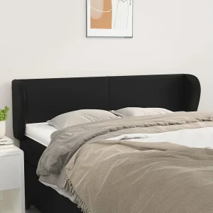 Hoofdbord | Hoofdeinde met randen 147x23x78/88 cm kunstleer grijs
