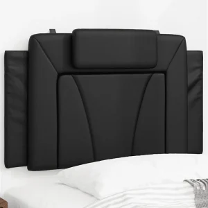 Hoofdbord | Hoofdbordkussen "Viana" 80 cm kunstleer zwart Hoofdbord | Hoofdbordkussen "Viana" 80 cm kunstleer zwart