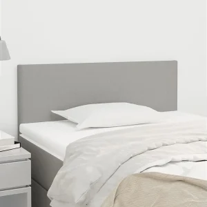Hoofdbord | Hoofdeinde 80x5x78/88 cm stof lichtgrijs Hoofdbord | Hoofdeinde 80x5x78/88 cm stof lichtgrijs