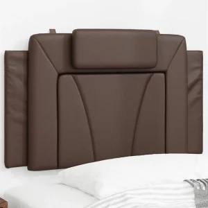 Hoofdbord | Hoofdbordkussen "Viana" 80 cm kunstleer bruin Hoofdbord | Hoofdbordkussen "Viana" 80 cm kunstleer bruin