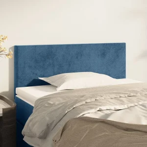 Hoofdbord | Hoofdeinde 100x5x78/88 cm fluweel donkerblauw Hoofdbord | Hoofdeinde 100x5x78/88 cm fluweel donkerblauw