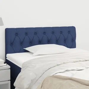 Hoofdbord | Hoofdeinde 100x7x78/88 cm stof blauw Hoofdbord | Hoofdeinde 100x7x78/88 cm stof blauw