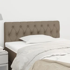 Hoofdbord | Hoofdeinde 90x7x78/88 cm stof taupe Hoofdbord | Hoofdeinde 90x7x78/88 cm stof taupe