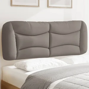 Hoofdbord | Hoofdbordkussen "Hvar" 120 cm stof taupe Hoofdbord | Hoofdbordkussen "Hvar" 120 cm stof taupe